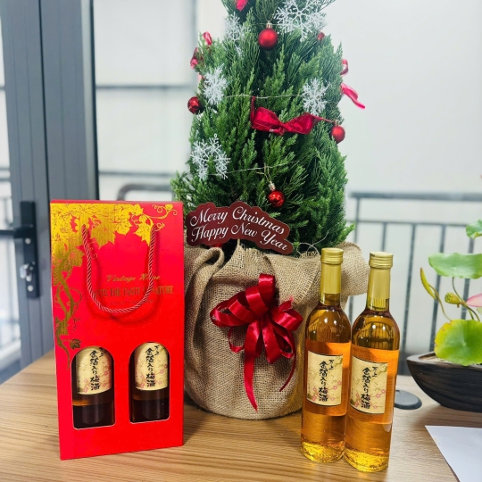 Set Rượu Mơ Vảy Vàng 