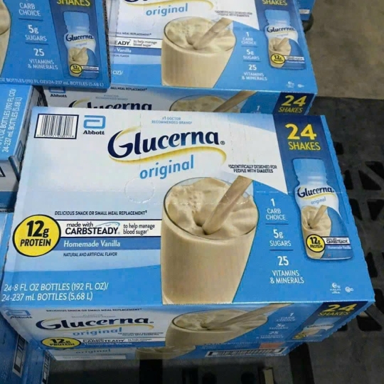 SỮA NƯỚC GLUCERNA DÀNH CHO NGƯỜI TIỂU ĐƯỜNG 