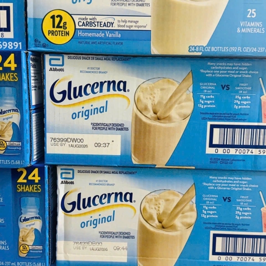 SỮA NƯỚC GLUCERNA DÀNH CHO NGƯỜI TIỂU ĐƯỜNG 